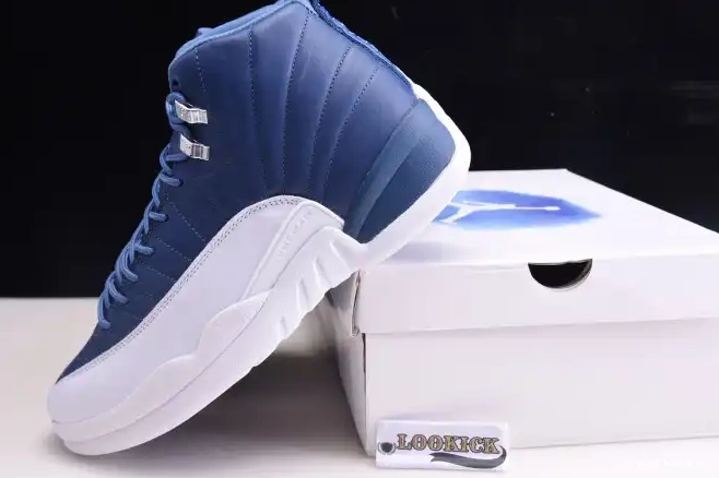 Cheap 12 Blue Air 130690-404 Stone Retro Jordan 0613